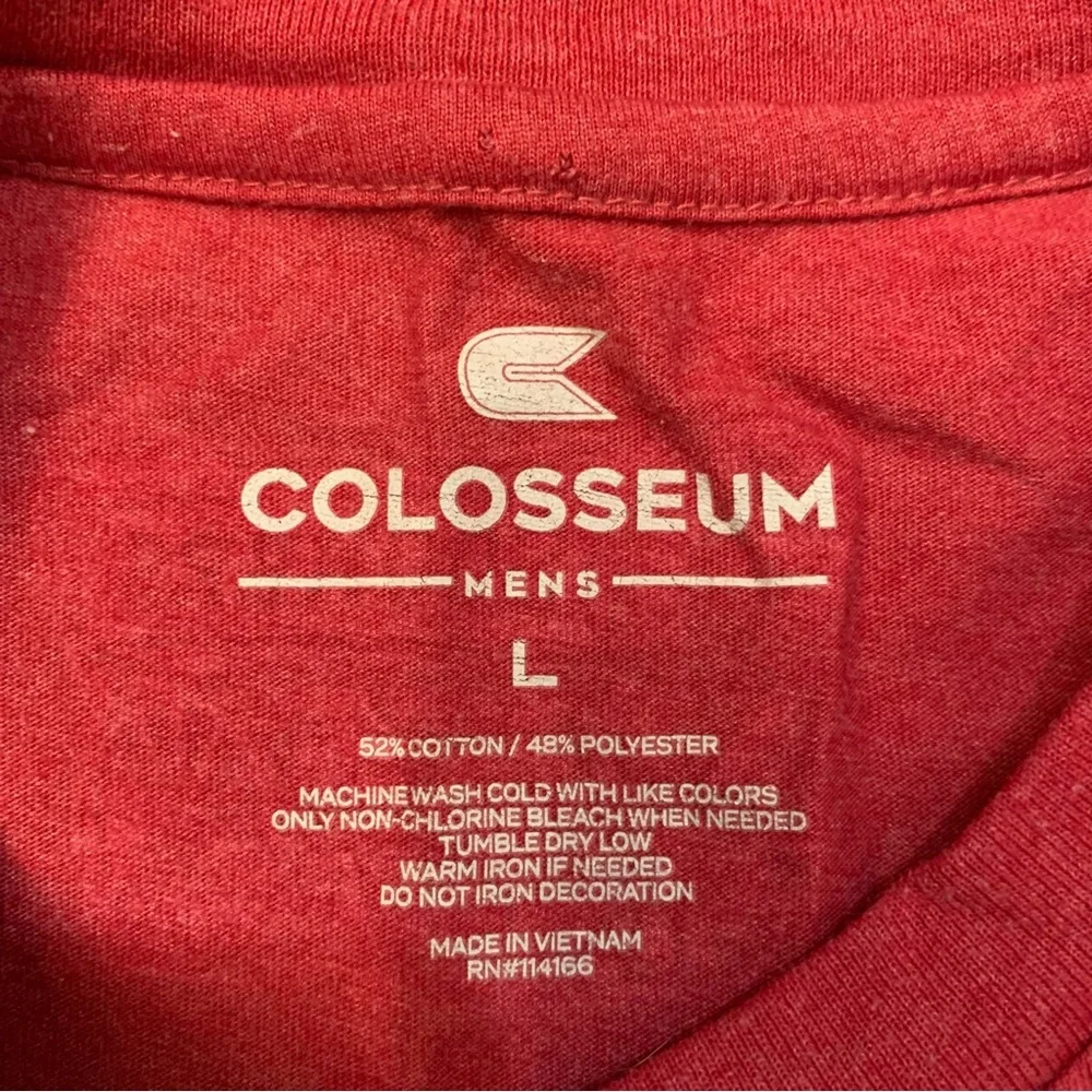 Oklahoma Sooners OU Colosseum Long Sleeve Shirt Men's Size Large
